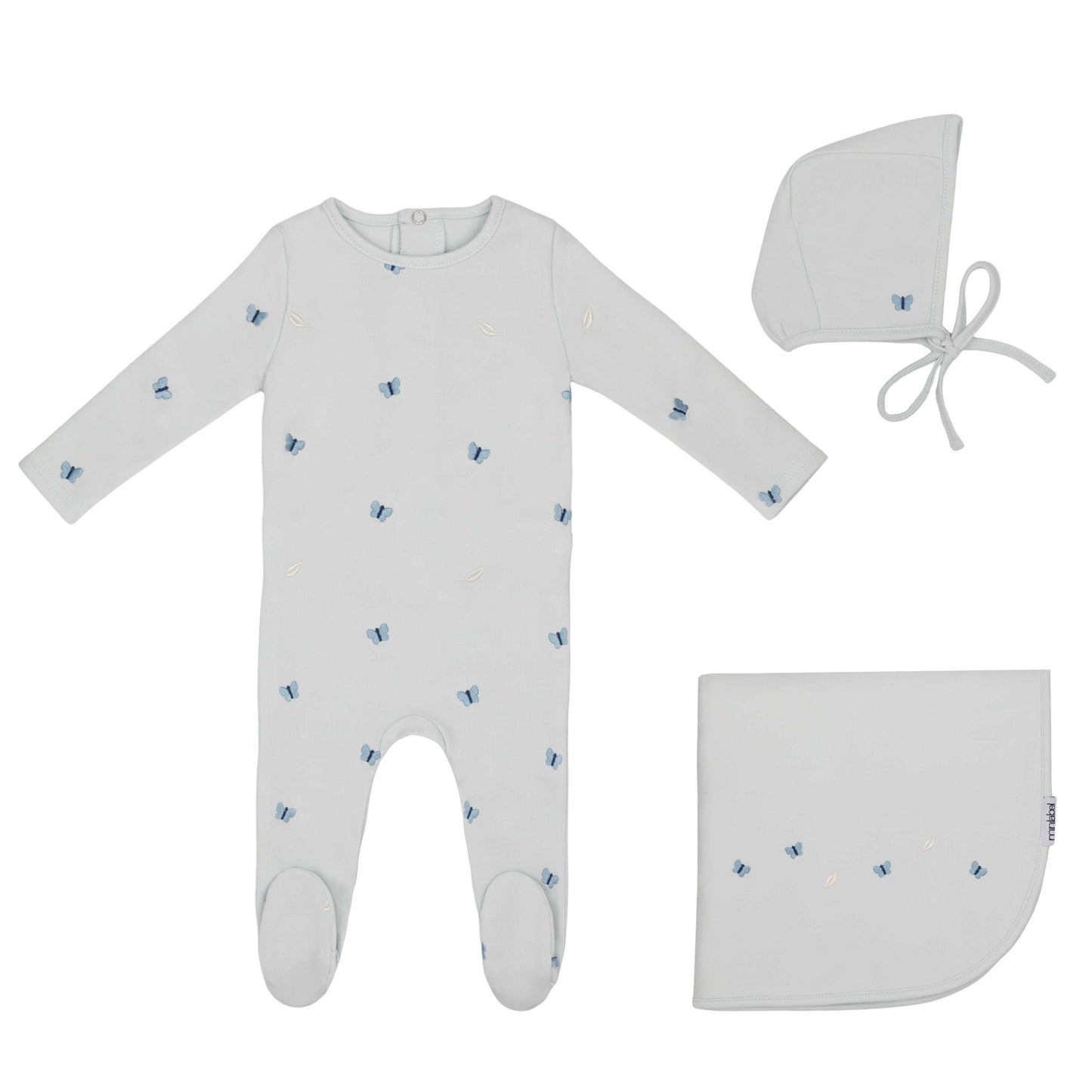 Embroidered Leaf Set