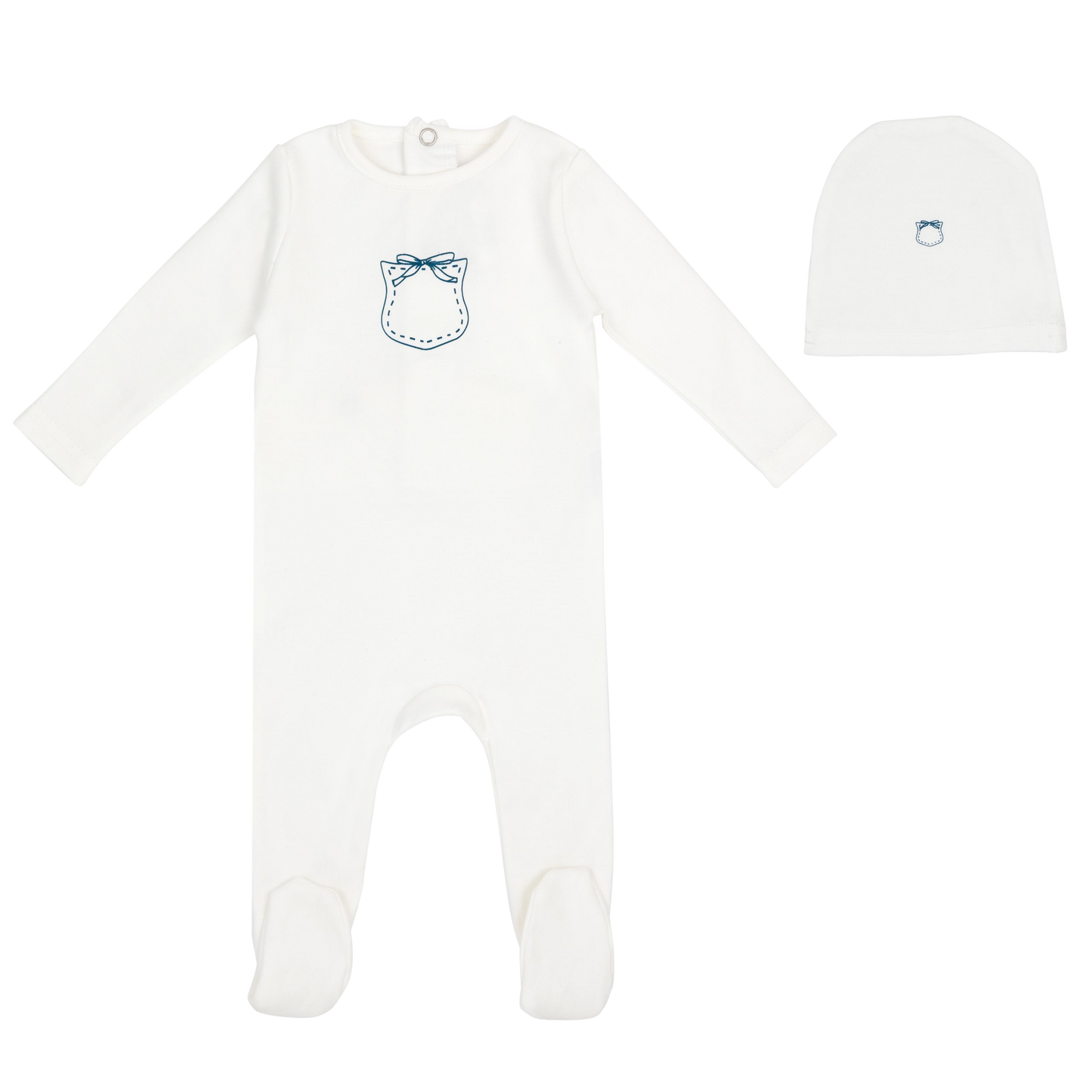 Boys Mini Pocket Footie and Hat