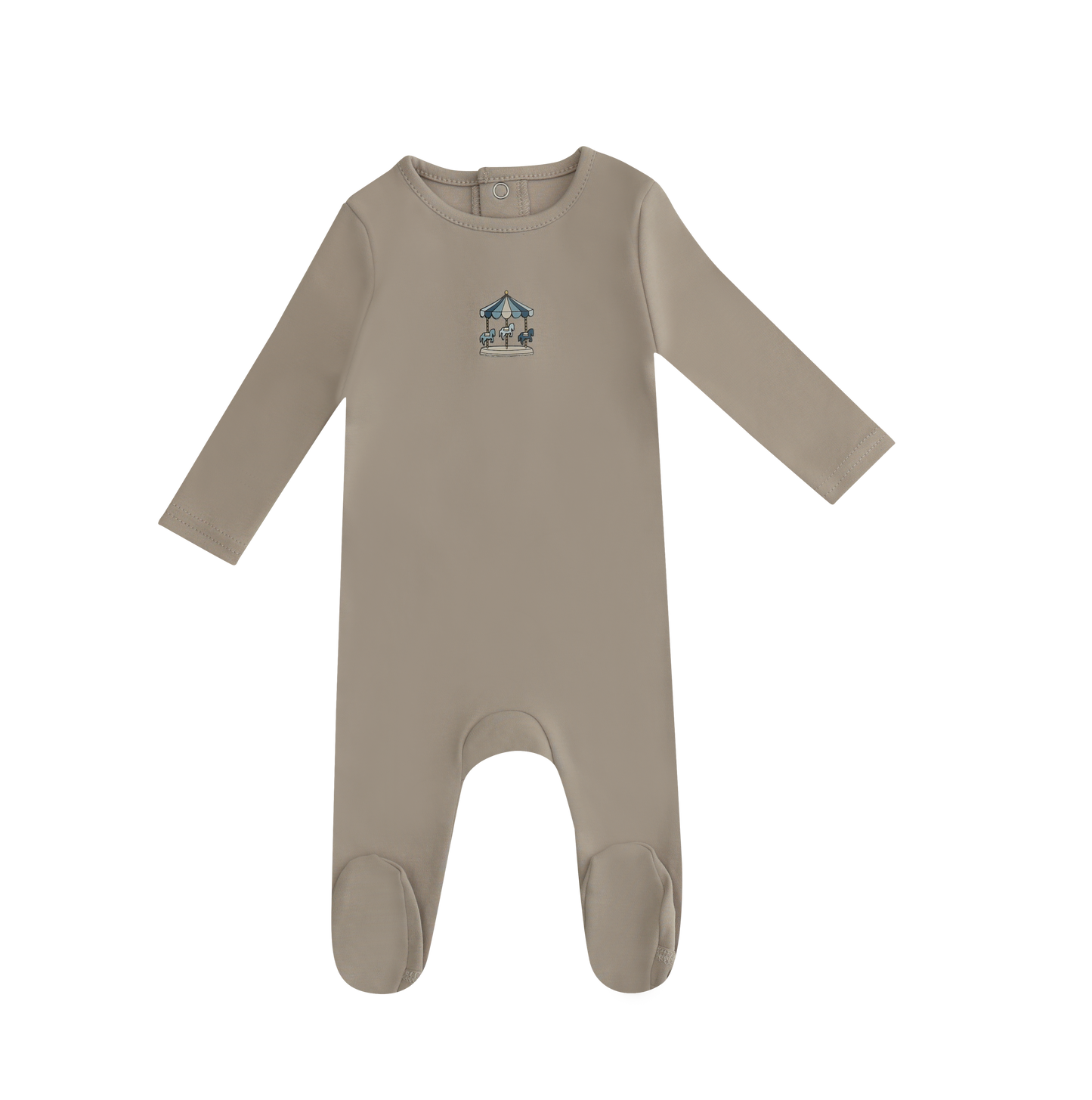 Mini Merry Footie - Tan