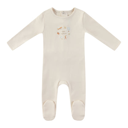 Ivory Little Explorer Footie- Boys