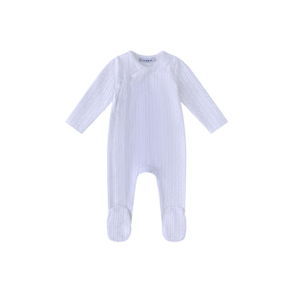 Linear Stars Print Footie -Boys
