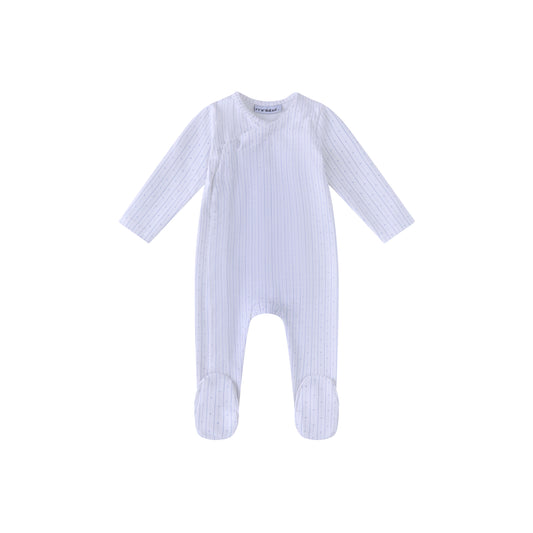 Linear Stars Print Footie -Boys