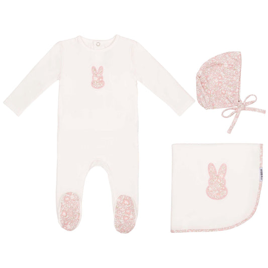 White Liberty Bunny Set-Girls