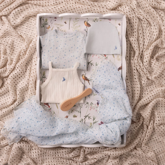 Blue Bird Over Print Gift Set-Boys
