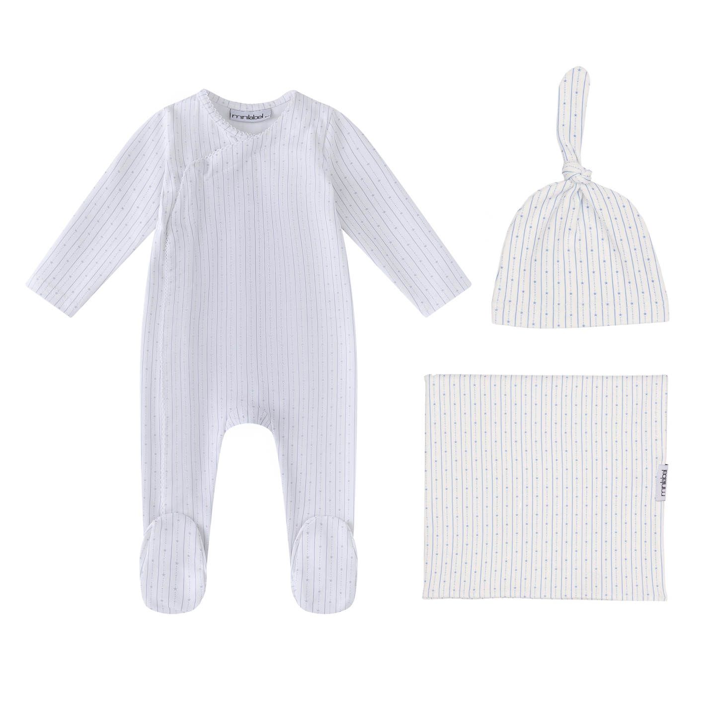 Linear Stars Print Set-Boys