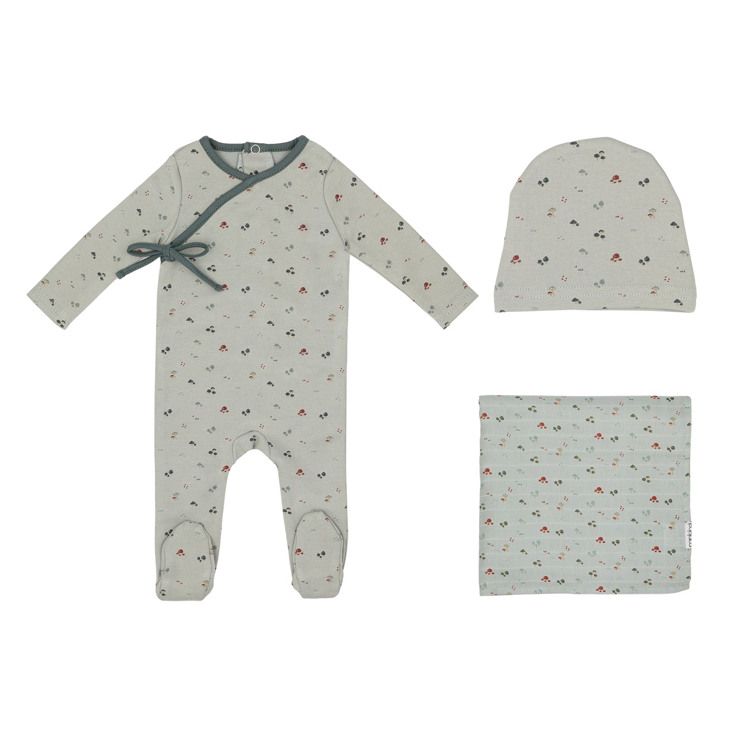 Boys Printed Mushroom Set