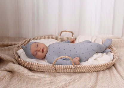 Sea Blue Nautical Print Set-Boys