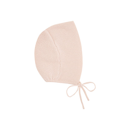 Pink Wrap Cardigan and Bonnet - Girls
