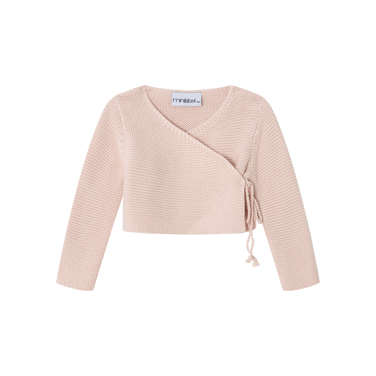 Pink Wrap Cardigan - Girls