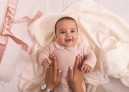 Pink Wrap Cardigan - Girls