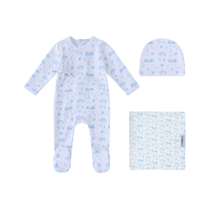 Toile Garden Print Set -Boys