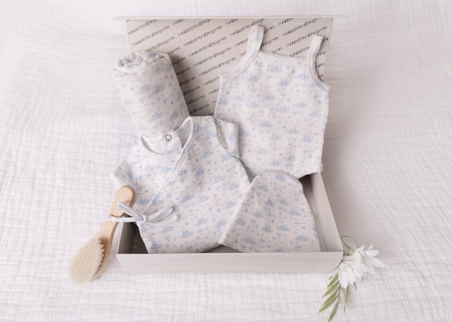 Take Me Home Gift Set Farmshouse Print- Boys